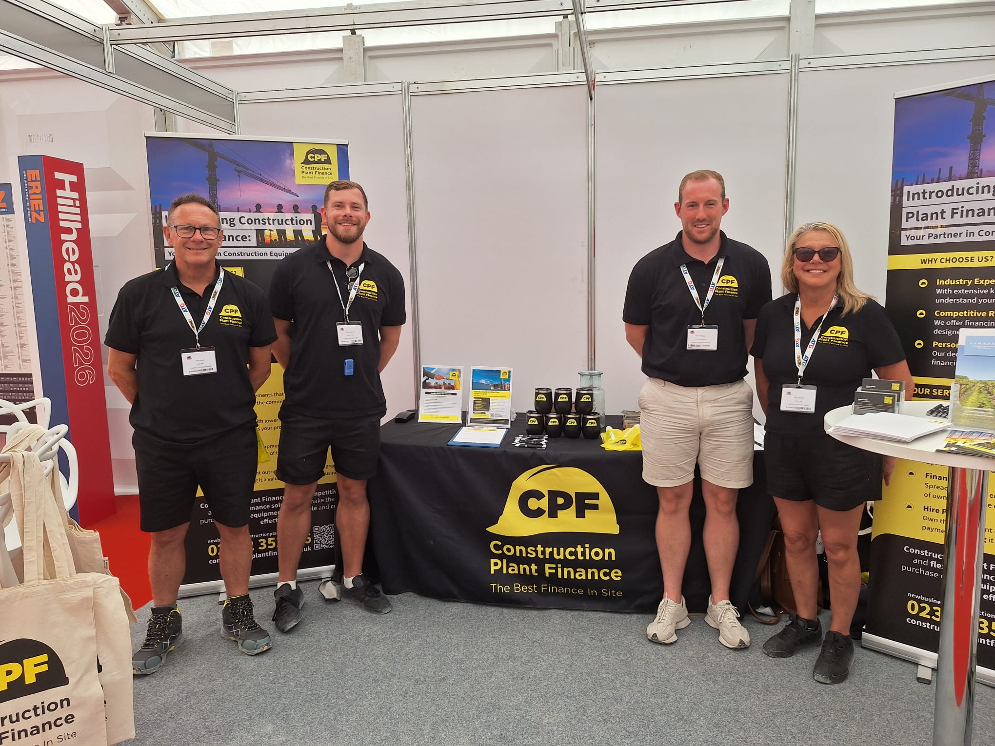 Team members at Hillhead 2026